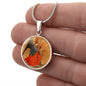 Archangel Gabriel The Angel of the Annunciation pendant necklace