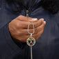 St Terese of Avila circle pendant necklace
