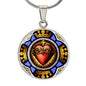 Sacred Heart of Jesus pendant necklace