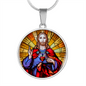The Sacred Heart of Jesus Christ pendant necklace