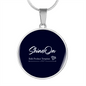 circle pendant necklace