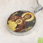 Theotokos Oranta Circle New circle ShineOn Cirlcle pendant necklace NEW