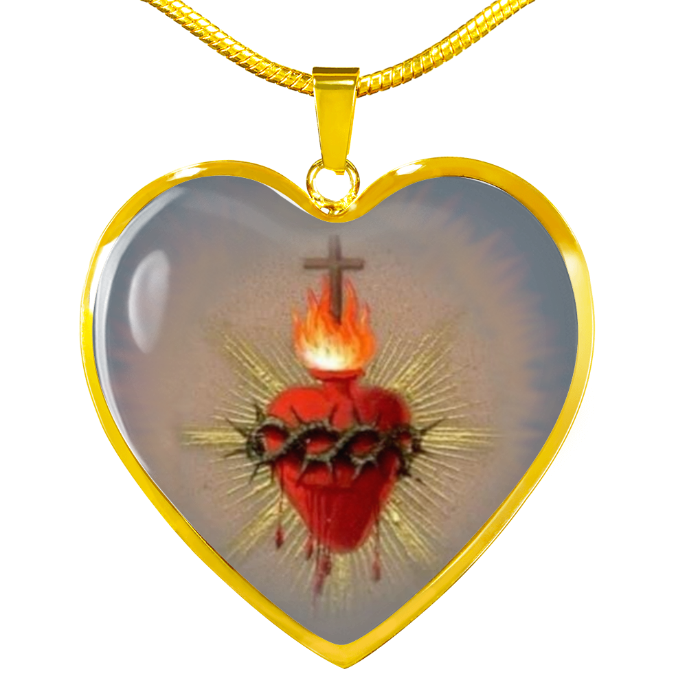 Most Sacred Heart of Jesus pendant necklace