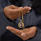Jesus Christ Pantocrator of Sinai circle pendant necklace