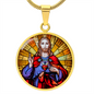 The Sacred Heart of Jesus Christ pendant necklace