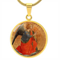 Archangel Gabriel The Angel of the Annunciation pendant necklace