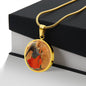 Archangel Gabriel The Angel of the Annunciation pendant necklace