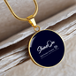 circle pendant necklace