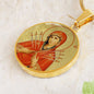 Our Lady of Sorrows icon pendant necklace