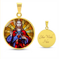 The Sacred Heart of Jesus Christ pendant necklace
