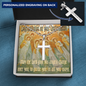 Confirmation gift Choir of Angels, Personalized Cross necklace