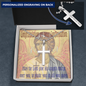 Confirmation gift, Guardian Angel gift, Cross necklace