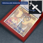 Confirmation gift Archangel Barachiel Personalized Cross Necklace
