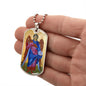 Archangel Gabriel Dog Tag necklace