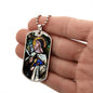 Saint Theresa of Avila Dog Tag military pendant necklace