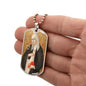 Saint Catherine of Siena Dog Tag military pendant necklace