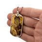 Virgin Mary Eleusa Vladimir Dog Tag military necklace