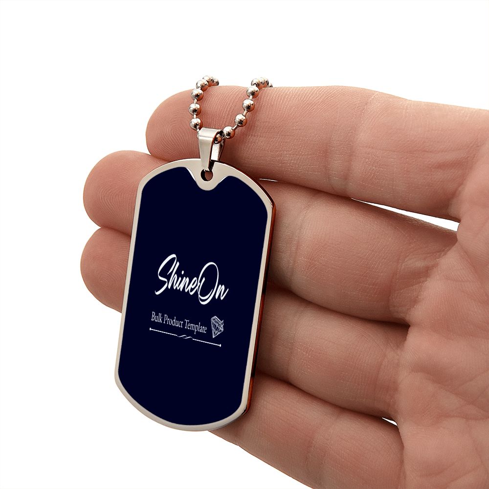 Dog Tag necklace NEW