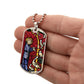 Saint Francis of Assisi Patrron of Animals Dog Tag pendant necklace