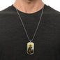 St Francis of Assisi Dog Tag necklace