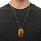 St John the Baptist gog tag necklace