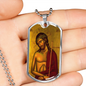Jesus Christ The Bridegroom Dog Tag military pendant necklace