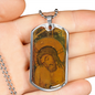 Extreme Humility Icon Dog Tag military pendant necklace