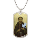 St Francis of Assisi Dog Tag necklace