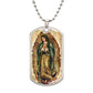 Our Lady of Guadalupe dog tag necklace
