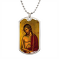 Jesus Christ The Bridegroom Dog Tag military pendant necklace