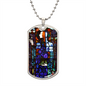 Saint Abigail Dog Tag necklace 1