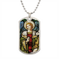 Archangel Gabriel Dog Tag necklace