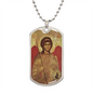 Archangel Michael miltary necklace