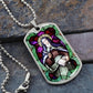St Teresa of Avila dog tag necklace