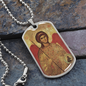 Archangel Michael miltary necklace