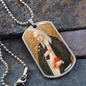Saint Catherine of Siena Dog Tag military pendant necklace