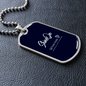 Template Dog Tag necklace