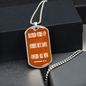 Hatred stirs up strife but love covers all sins. Proverbs 10:12. Dog Tag military pendant necklace, military ball chain