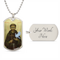 St Francis of Assisi Dog Tag necklace