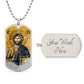 Jesus Christ Pantocrator of Saint Sophia dog tag necklace