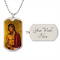 Jesus Christ The Bridegroom Dog Tag military pendant necklace