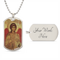 Archangel Michael miltary necklace
