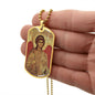 Archangel Michael miltary necklace