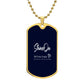 Dog Tag necklace NEW