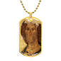 Jesus Christ Our Savior Icon Dog Tag military pendant necklace
