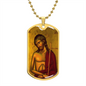 Jesus Christ The Bridegroom Dog Tag military pendant necklace