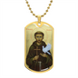 St Francis of Assisi Dog Tag necklace