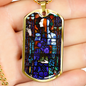 Saint Abigail Dog Tag necklace 1