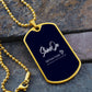 Dog Tag necklace NEW
