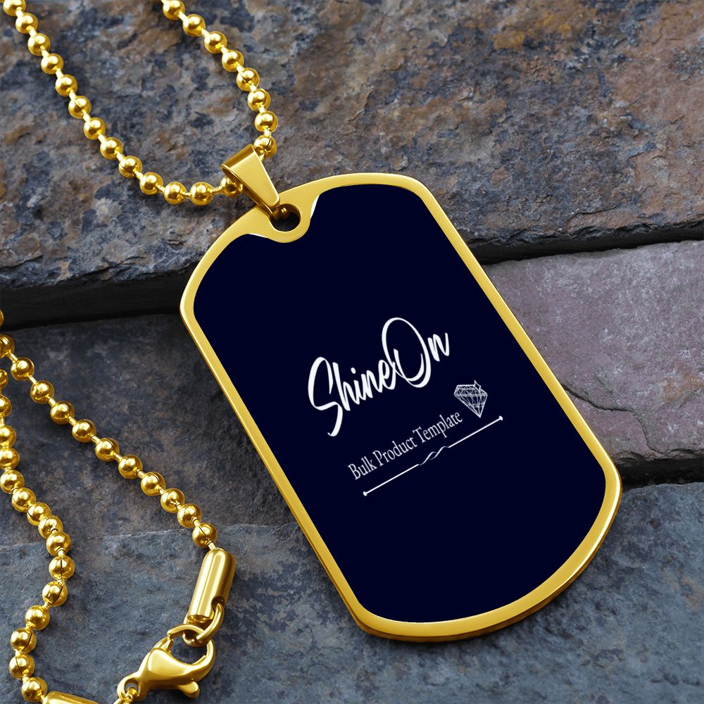 Dog Tag necklace NEW